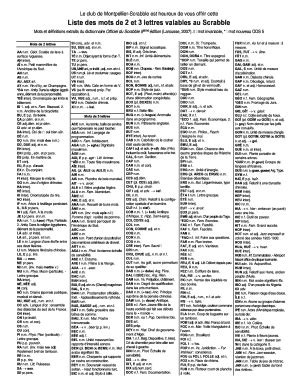 liste mot scrabble.